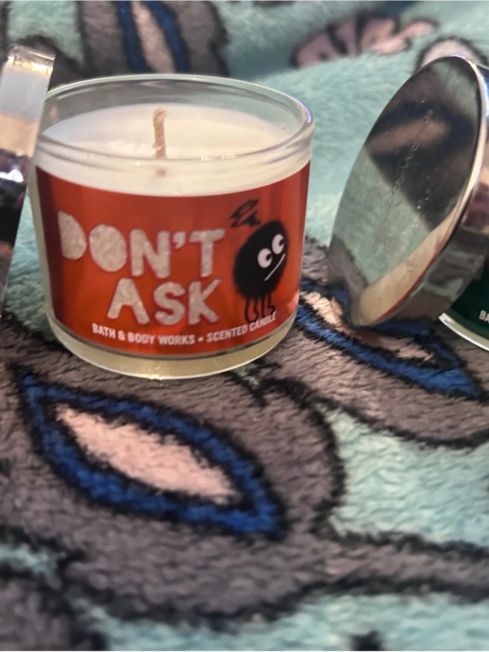 Bath & Body Works Mini Candles - Green, Orange, Pink, Red